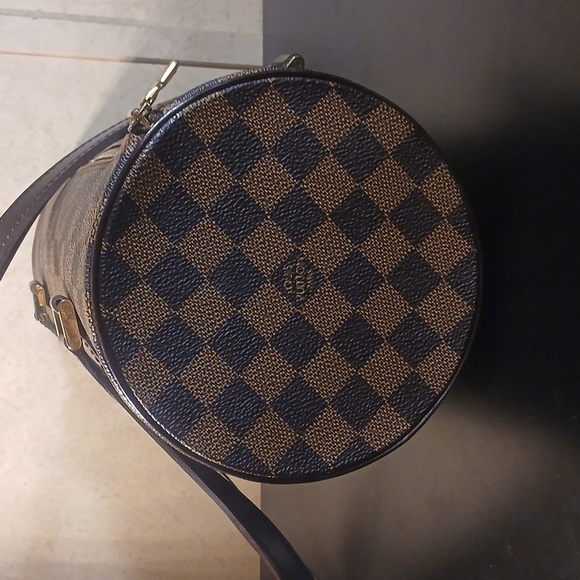 AUTHENTIC LOUIS VUITTON DAMIER PAPILLLON 30 HAND BAG PURSE N51303 LV0859J - Picture 3 of 16